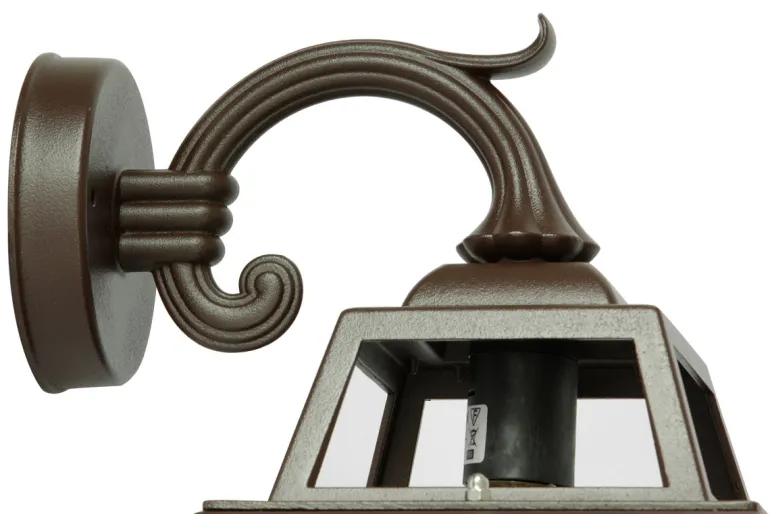 Klassische Wandleuchte für außen aus Aluminiumguss