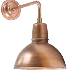 Klassische Wandleuchte Köln Kupfer RO 130 im Bauhaus-Stil
