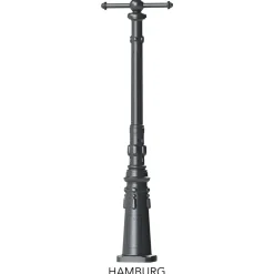 Klassischer Mast mit Leitereisen HAMBURG 170 / 289 cm