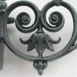 Kleine Außen-Wandleuchte Chenonceau mit nostalgischem Wandarm