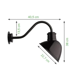 Kleine dänische Rückstrahlleuchte Globe Light Short