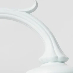 Kleine Fabrik-Wandlampe für Außen mit Spitzzylinder-Glas