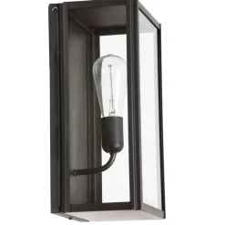 Kubische Außenleuchte aus Messing Loft 9040
