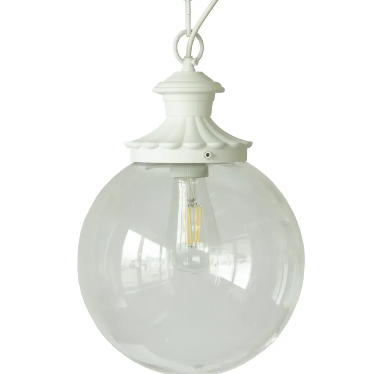 Kugel-Lampe (Ø 25 cm) für außen in zehn Farben