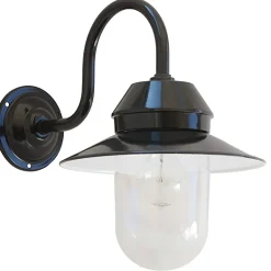 Landhaus-Wandlampe BW 1500 mit gebogenem Wandarm