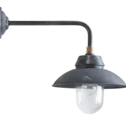 Landhaus-Wandleuchte MW 135 mit Kupferschirm und Kupferarm