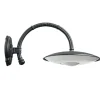 LED-Außenwandleuchte mit IP 65 und Bogenarm