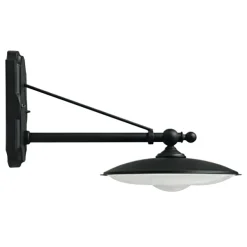 LED-Wandleuchte für außen mit Armstrebe