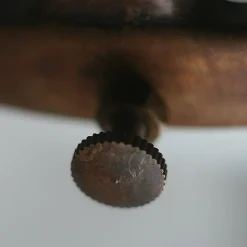 Messing-Wandleuchte mit Glaskugel Cimosa 8520