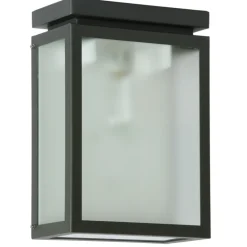 Moderne Außen-Wandleuchte aus Edelstahl
