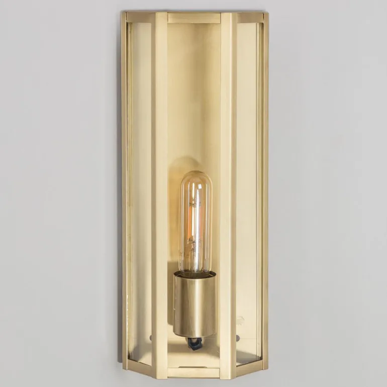 Moderne flache Wandleuchte für außen Atic