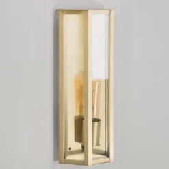Moderne flache Wandleuchte für außen Atic