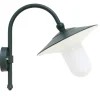Nach vorne gerichtete Wandlampe für außen mit Glas