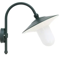 Nach vorne gerichtete Wandlampe für außen mit Glas
