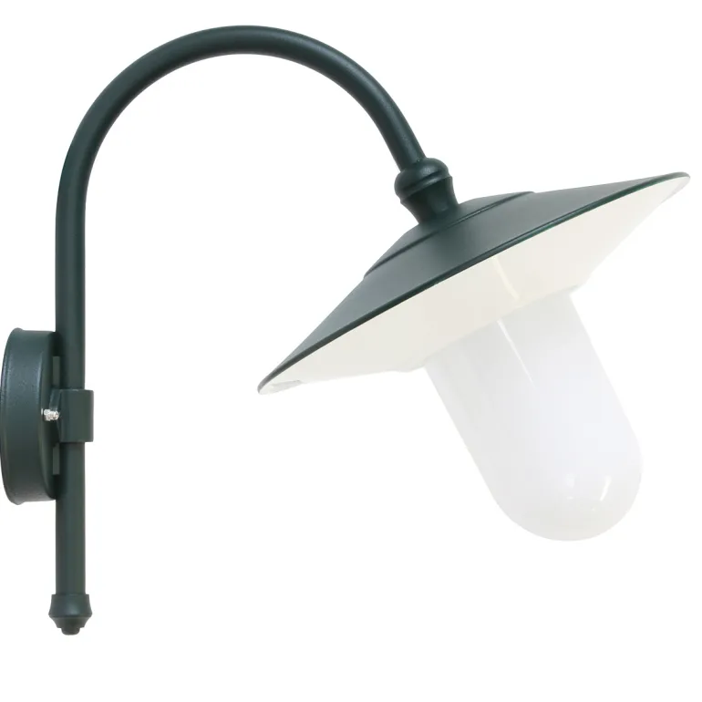 Nach vorne gerichtete Wandlampe für außen mit Glas