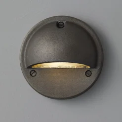 Niedervolt-Stufenleuchte aus Messingguss 7568