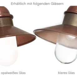 Pendelleuchte Il Borgo aus Kupfer und Messing