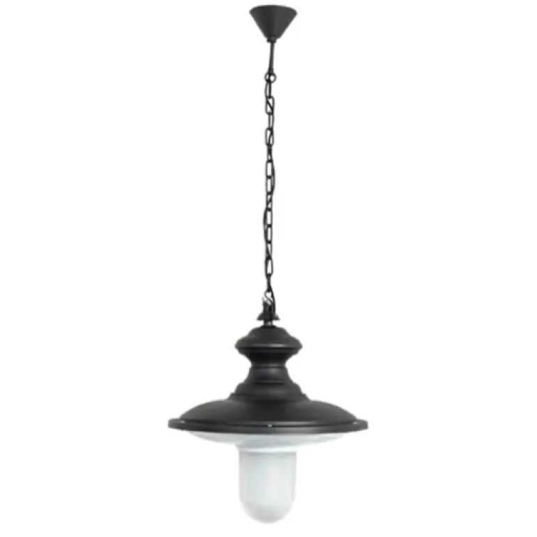 Pendelleuchte mit Kettenaufhängung für außen