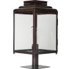 Podestleuchte aus Messing oder Zink Kensington GM