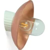 Porzellan Wandlampe Kupferschirm WMCU 2024