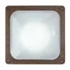 Quadratische flache Wandleuchte Marina 247.70.OO