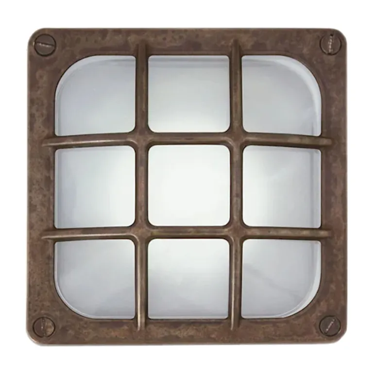 Quadratische flache Wandleuchte Marina 247.70.OO