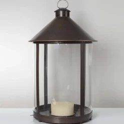Riesiges franzĂśsisches Windlicht: Kerzenleuchte Louxembourg (HĂśhe 100 cm)