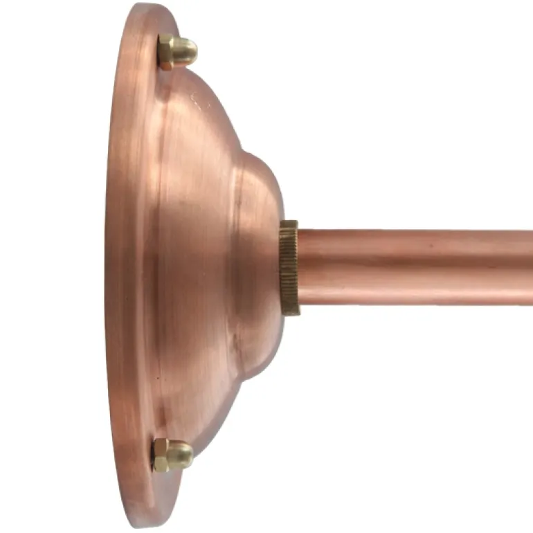 Schiffs-Wandleuchte Ulm RO 130 Kupfer Patina