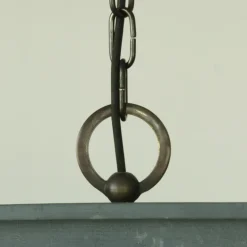 Sehr große Pendelleuchte aus Messing oder Zink Passy Géante