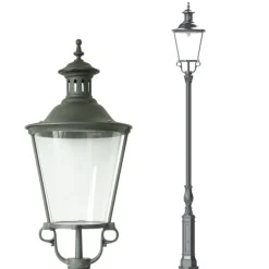 Straßenlaterne mit Rund-Laterne S2KL.862