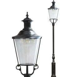 Straßenlaterne mit Rund-Laterne S2KL.862.4L