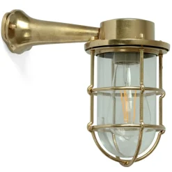 Vergitterte Wandlampe N° 716 mit Wandarm