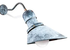 Wand-Außenleuchte zur Schildbeleuchtung Hof W340