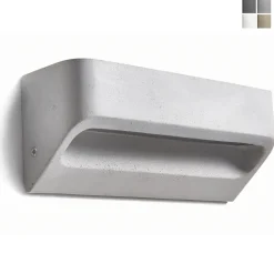 Wandfluter aus Guss-Beton