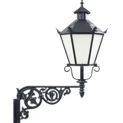Wandleuchte Alt Berlin S 11 R mit Wandarm Rose
