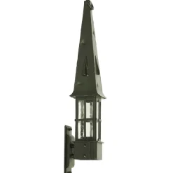 Wandleuchte aus Schmiedeeisen mit spitzem Dach WL 3646