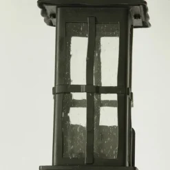 Wandleuchte aus Schmiedeeisen mit spitzem Dach WL 3646