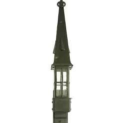 Wandleuchte aus Schmiedeeisen mit spitzem Dach WL 3646