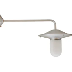 Wandleuchte Flensburg RO 130 mit Glassturz und Einrohr-Wandarm