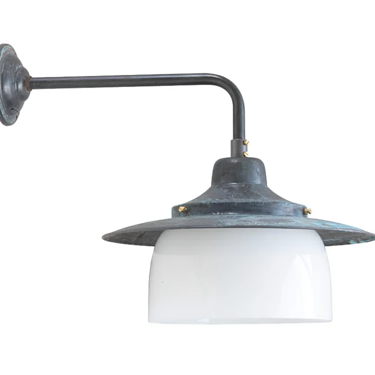 Wandleuchte Hannover mit Ring-Zylinderglas RO 130