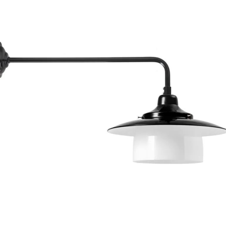 Wandleuchte Hannover mit Ring-Zylinderglas RO 130