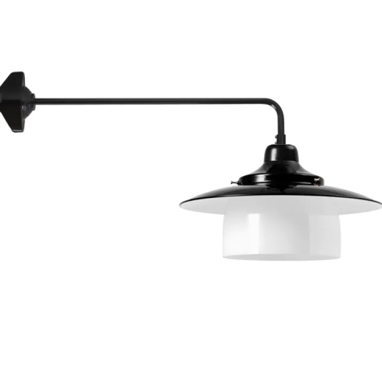 Wandleuchte Hannover mit Ring-Zylinderglas RO 130