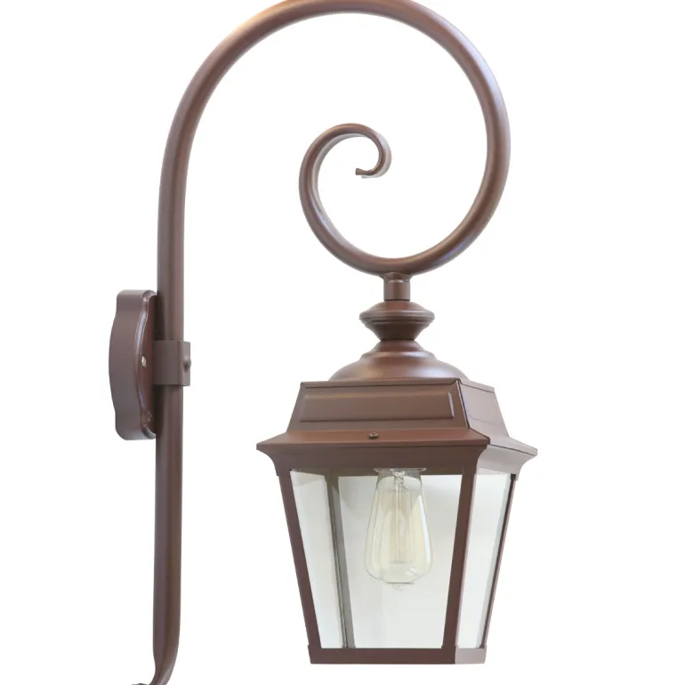 Wandleuchte mit Bischofstab Place des Vosges 1 T