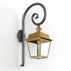 Wandleuchte mit Bischofstab Place des Vosges 1 T