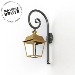 Wandleuchte mit Bischofstab Place des Vosges 1 T