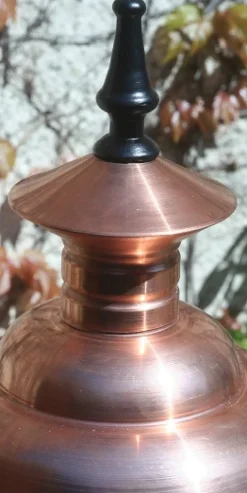 Wandleuchte Thorn 42 mit niederrheinischer Kupfer-Laterne