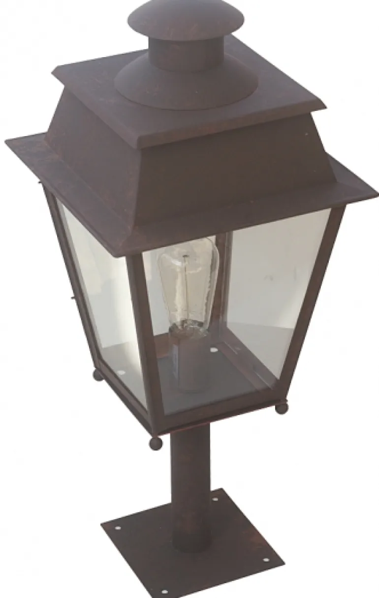 Wegeleuchte aus Messing oder Zink Bordeaux MM