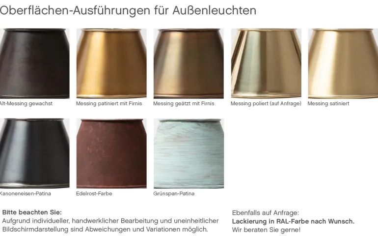 Wegeleuchte aus Messing und Akazienholz mit Schieferdach Perche