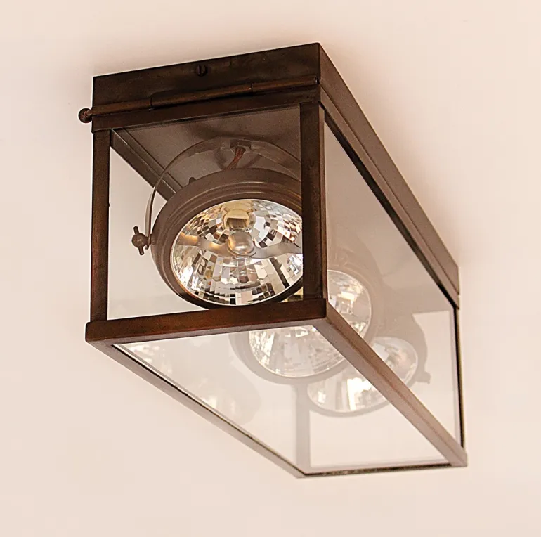 Zwei- oder Dreiflammige Deckenleuchte Vitrine 2L.3L