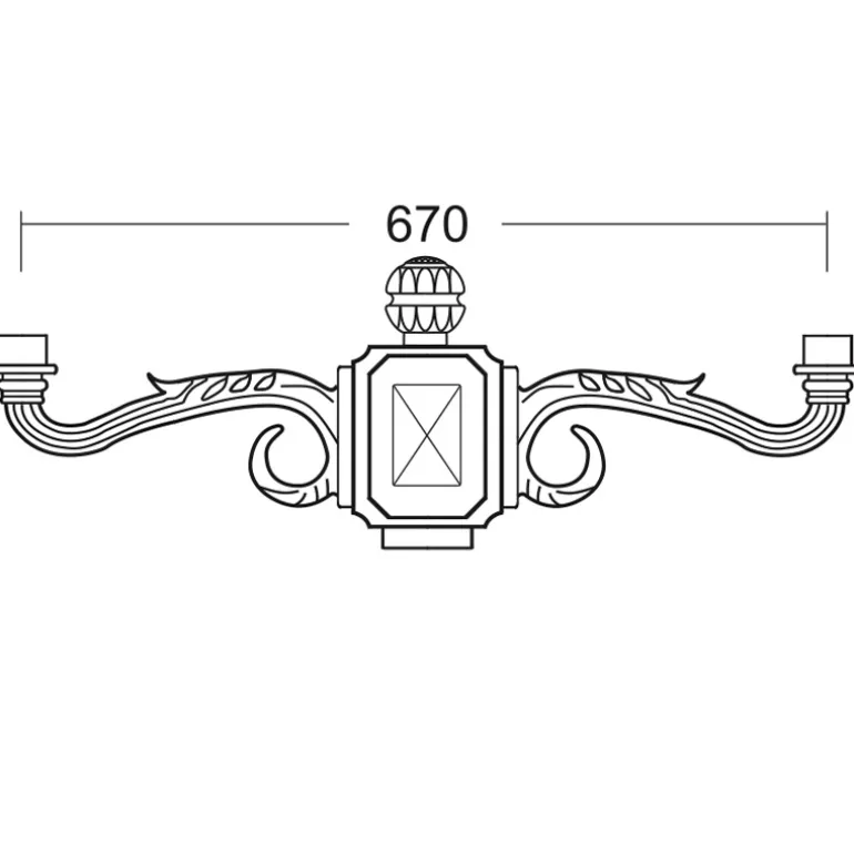 Zweiflammige Standleuchte Arystoteles.Berlin.41
